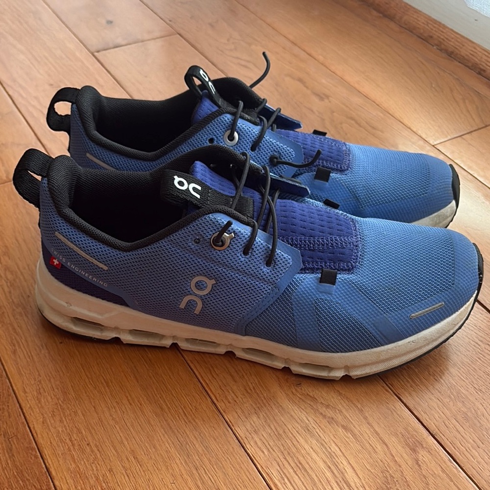 On Running Kids Blue Athletic Shoes